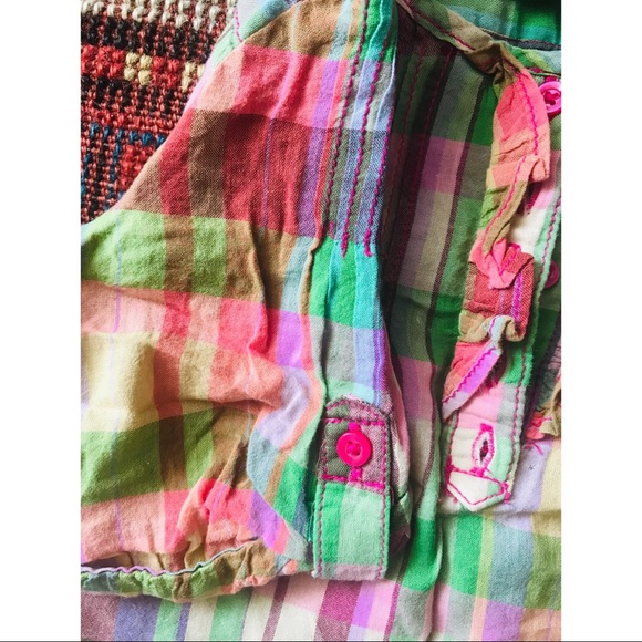 ♥️💵 4 for $10!!! Gap rainbow blouse! - Picture 6 of 6